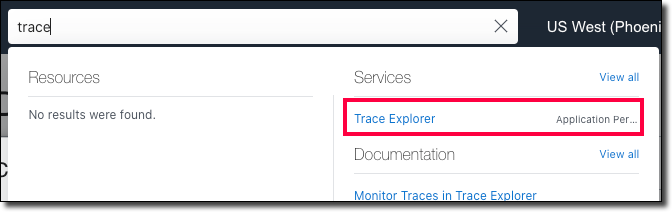 APM Trace Explorer